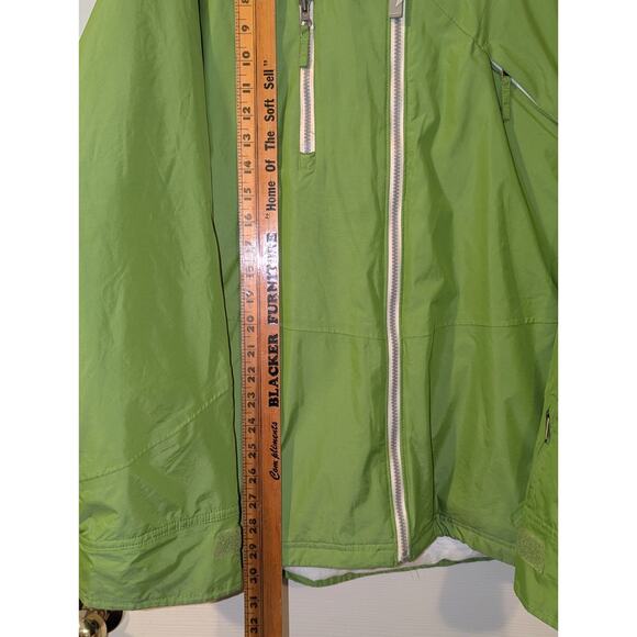 Sims Ski Coat Adult Large Green Full Zip Hooded Coat Midweight Mens Snowboard - Picture 6 of 13
